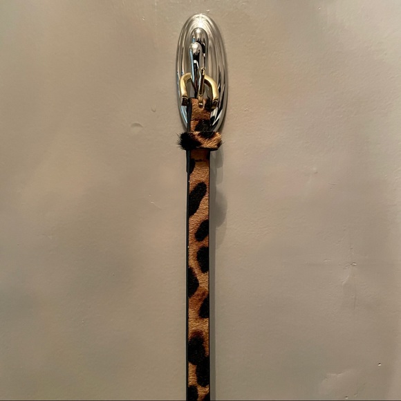 J. Crew Skinny Calf Hair Belt - Picture 5 of 7